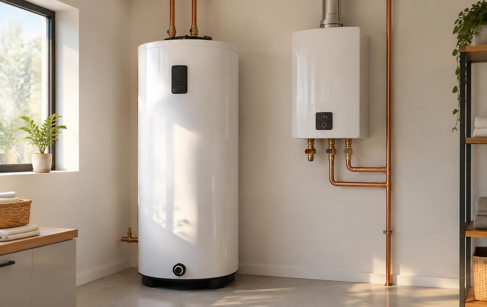 Tank and tankless water heaters installed by A1